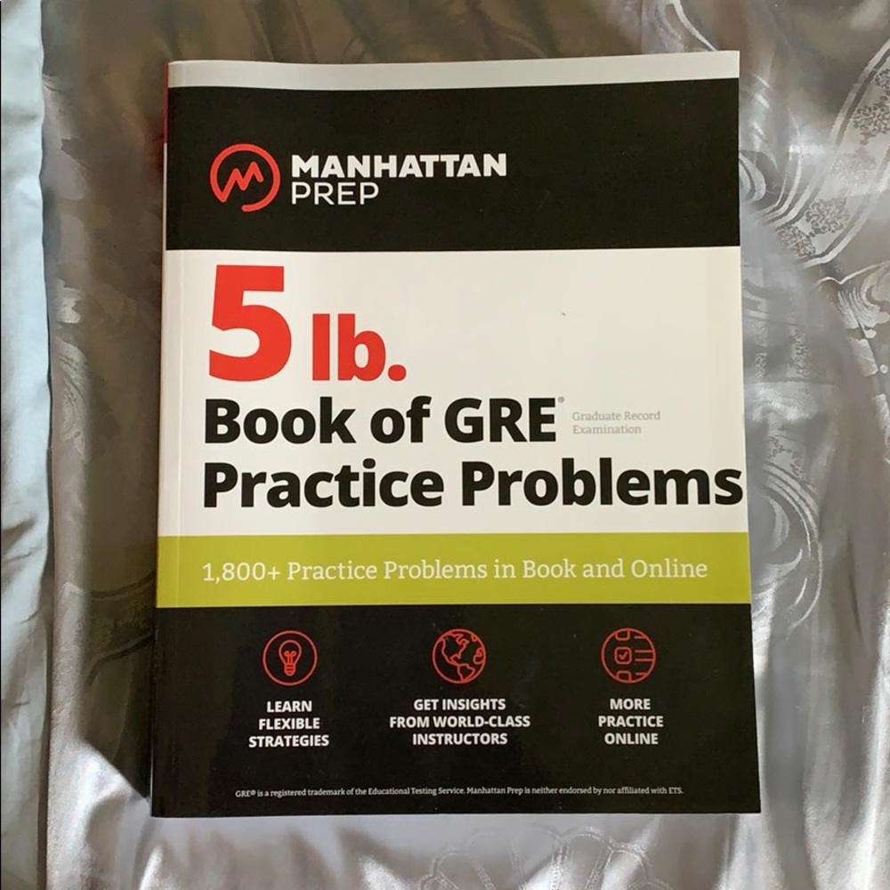 5 lb. Book of GRE Practice Problems